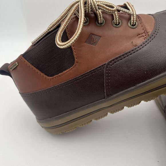 Sperry Top Sider Fowl Weather Chukka Brown Duck Boots Men\'s (Size 8.5M STS14226 main image 5